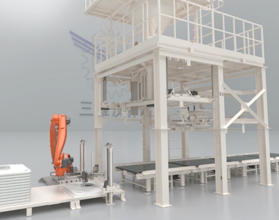 四袋系吨袋全自动包装解决方案